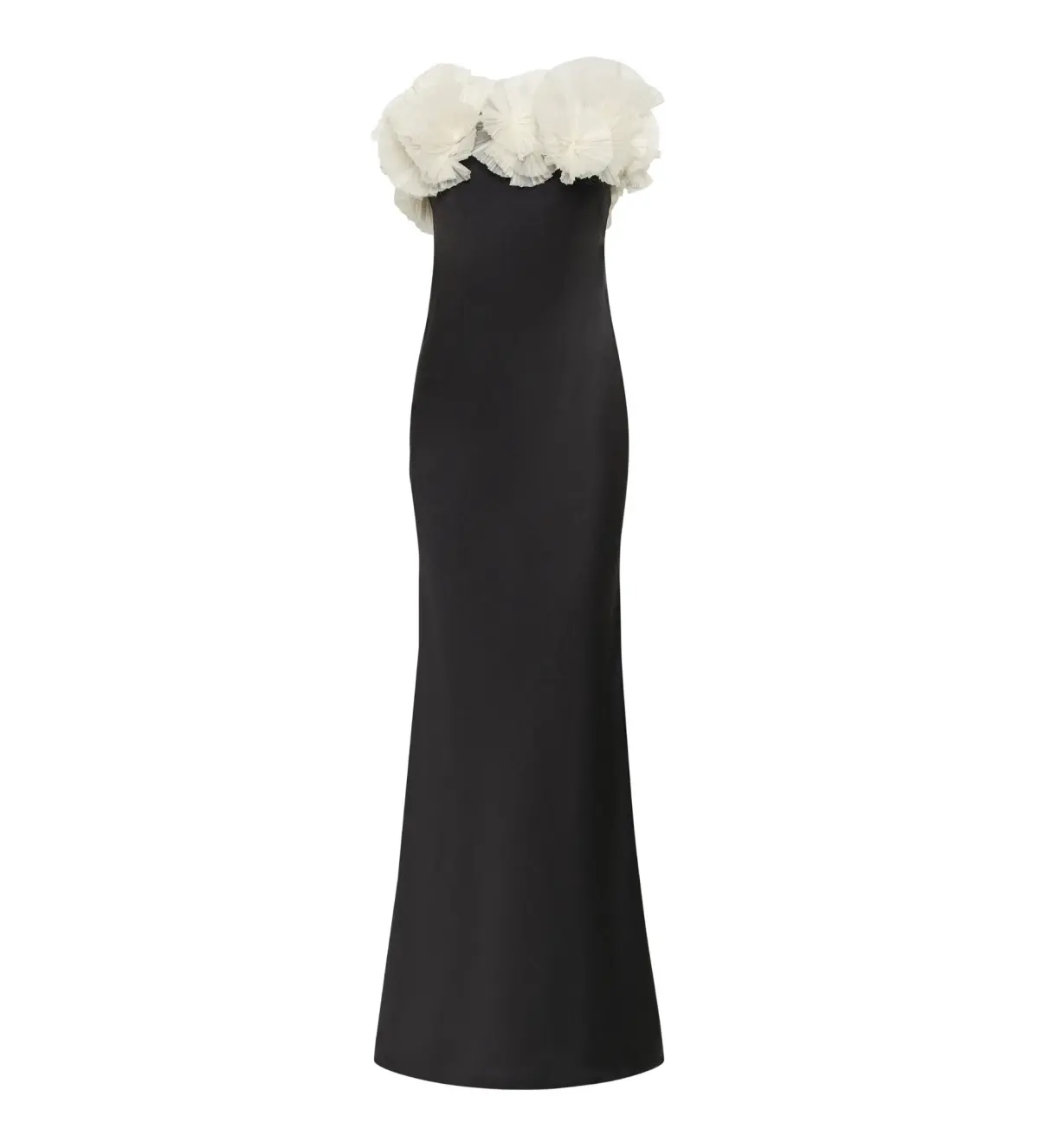 Rachel Gilbert Eyelar Gown Black/White Size 2 / AU 10 - Image 3