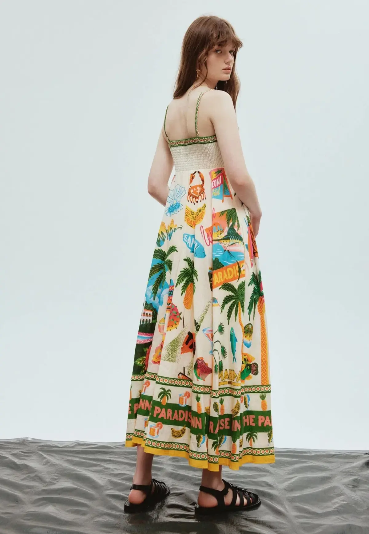 Alemais Paradiso Sundress In Multi Size 10 - Image 3