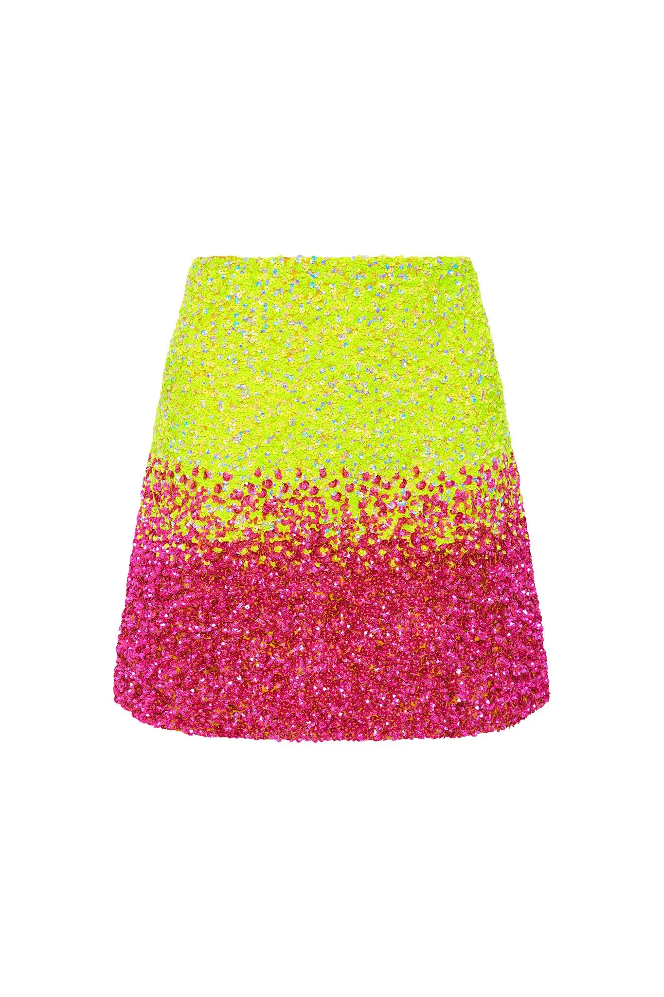 Aje Calypso Ombré Mini Skirt Multi Size 8 - Image 2