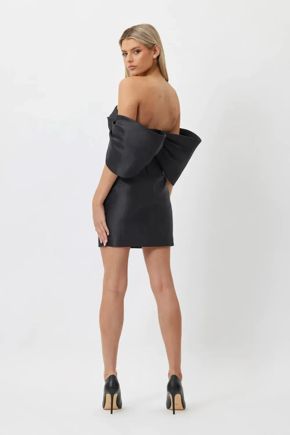 Bianca and Bridgett Eden Mini Dress Black Size 8 for rent on The Volte - main image