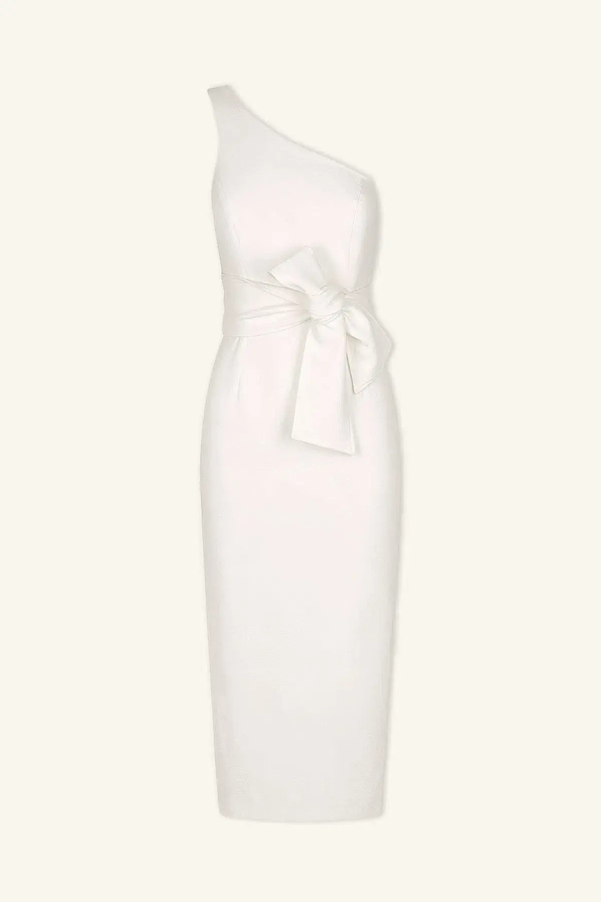 Shona Joy Lucy One Shouldered Mini Dress Ivory Size 10 - Image 3