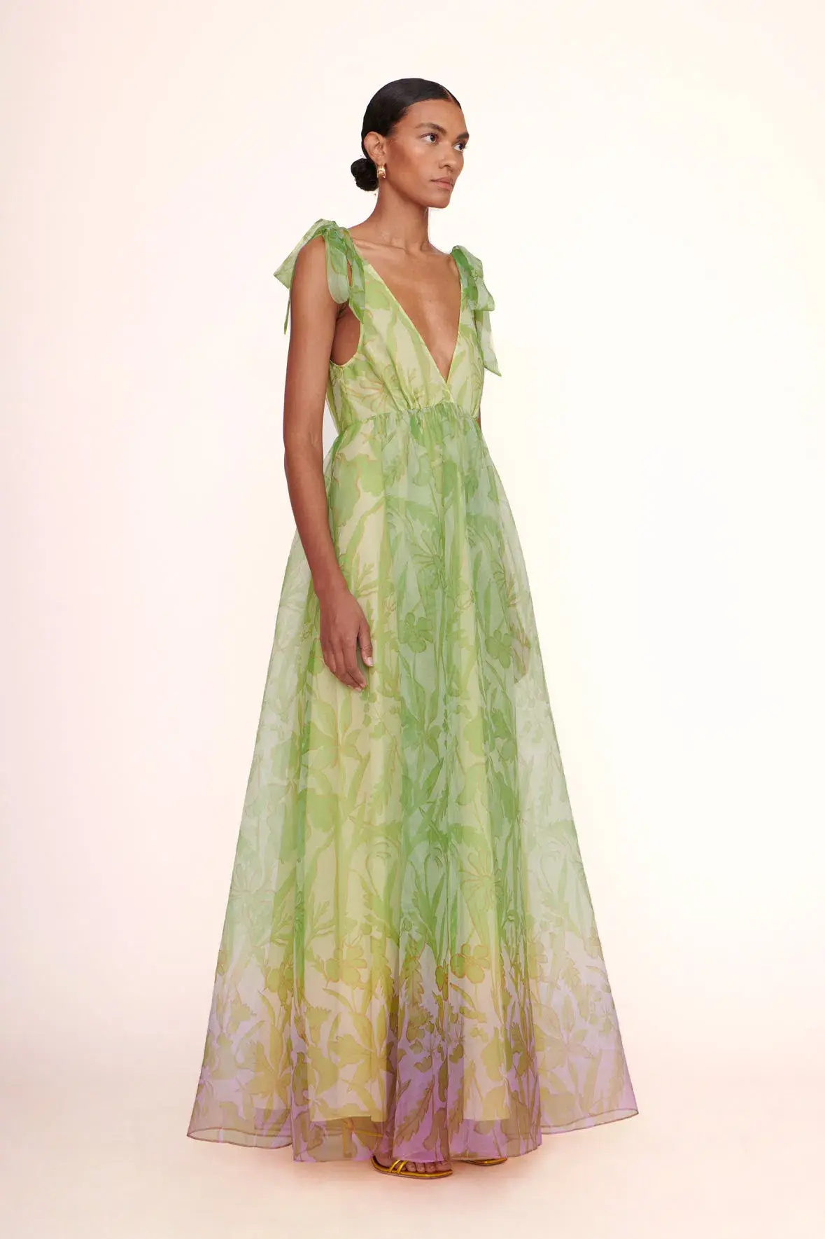 STAUD Dandelion Dress Lime Size 10  - Image 2