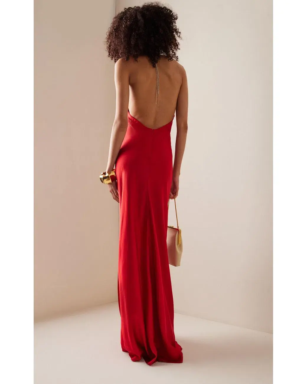 Rachel Gilbert Rozalia Cutout Dress Red Size 8 - Image 3