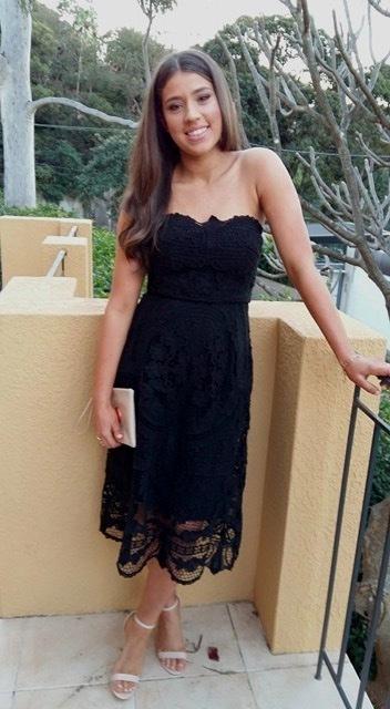 Thurley Vivaldi Lace Dress Black 8 - Image 1