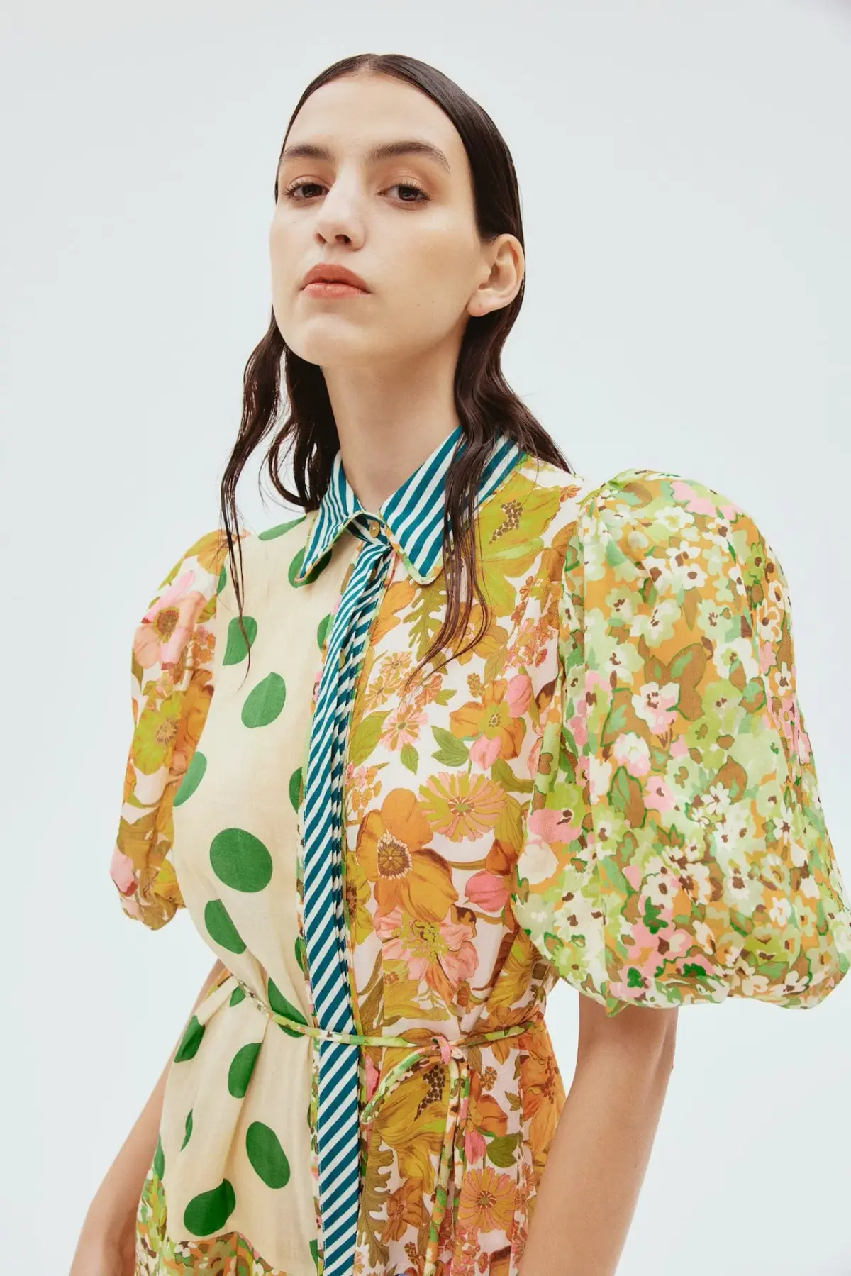 Alemais Finn Shirtdress Print Size 8 - Image 2