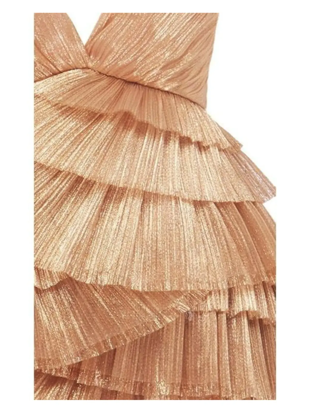 Alice McCall Making Me Tiered Ruffle Gown Blush Size XS / AU 6 - Image 3