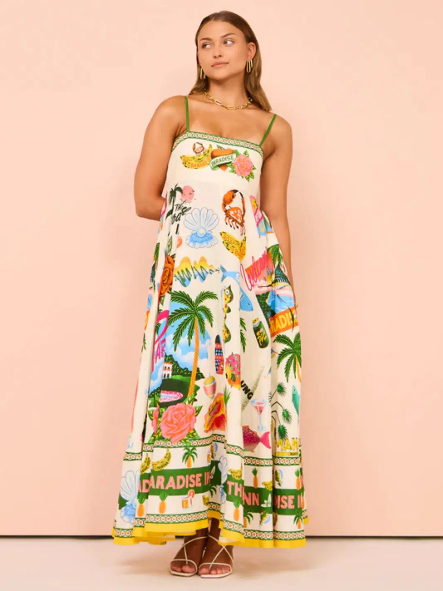 Alemais Paradiso Sundress in Multi Size AU 16 - Image 4