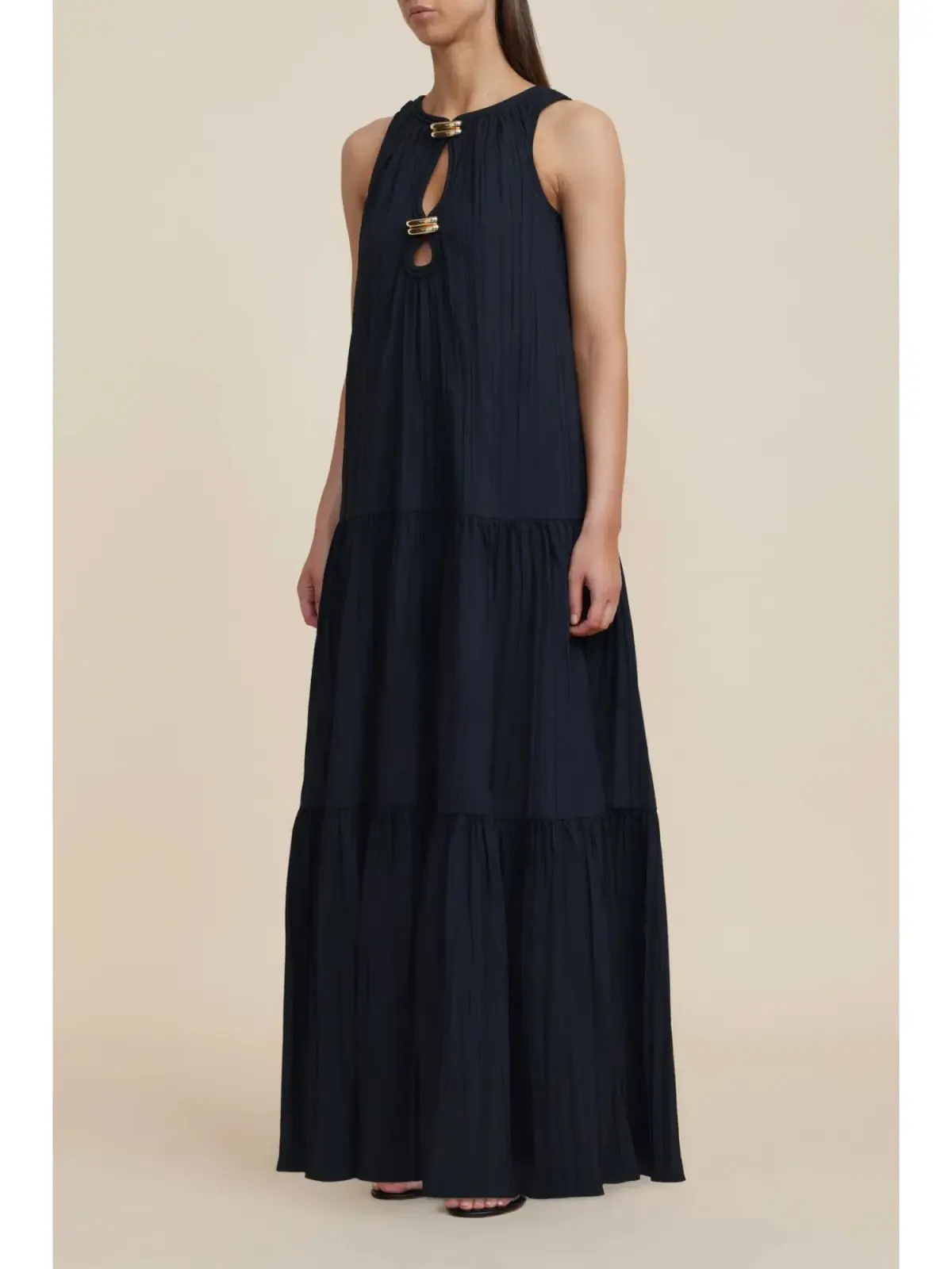 Acler Conara Maxi Dress in Black Size AU 14 - Image 2
