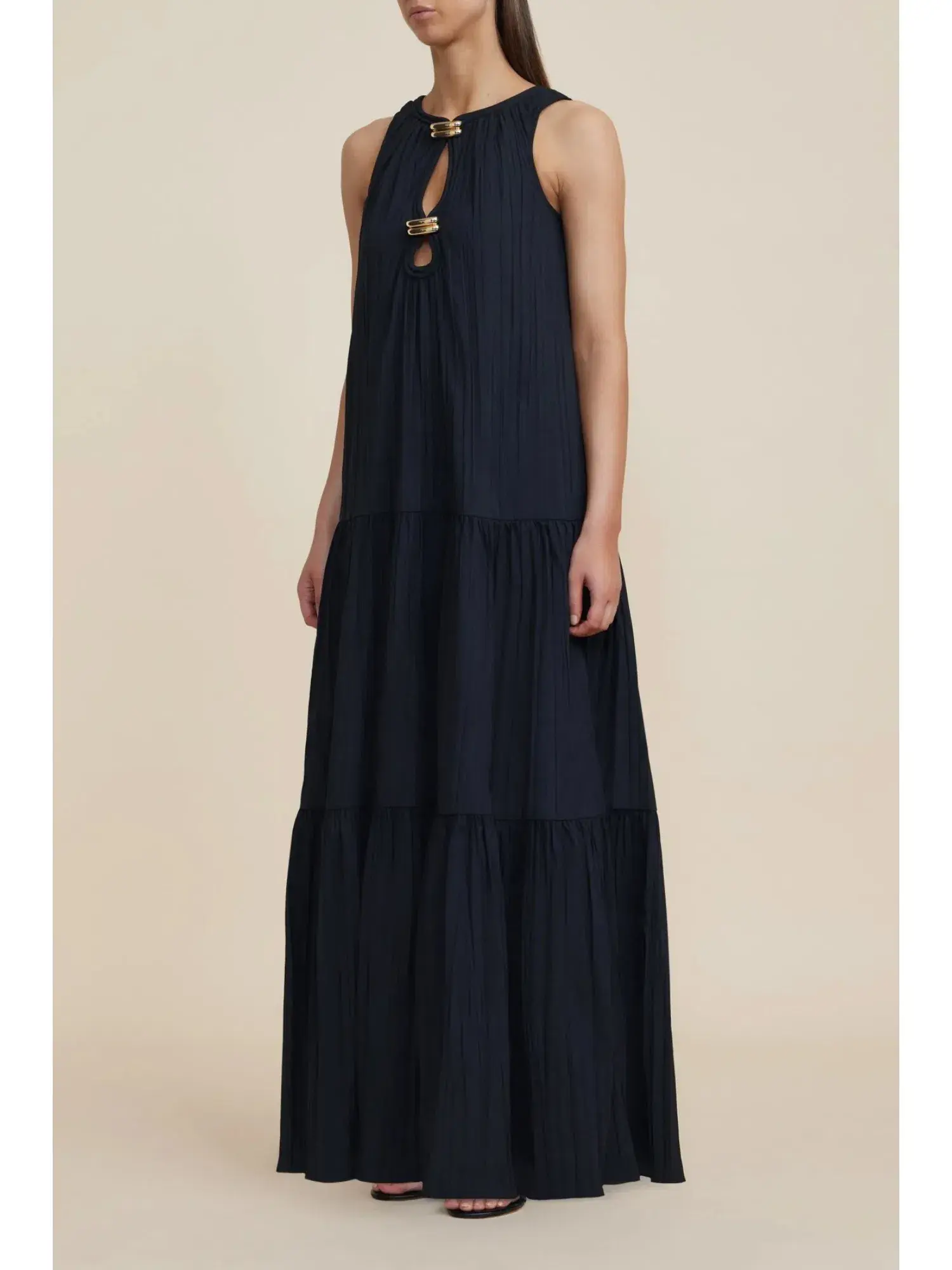 Acler Conara Maxi Dress in Black Size AU 14 - Image 2