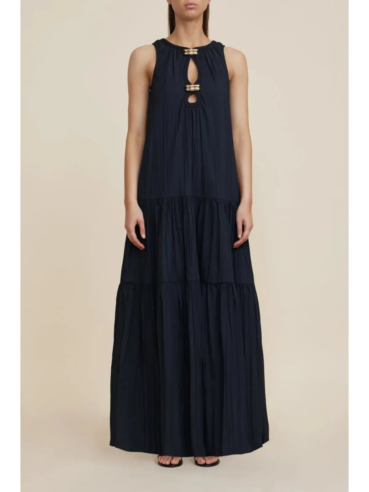 Acler Conara Maxi Dress in Black Size AU 14 - Image 1