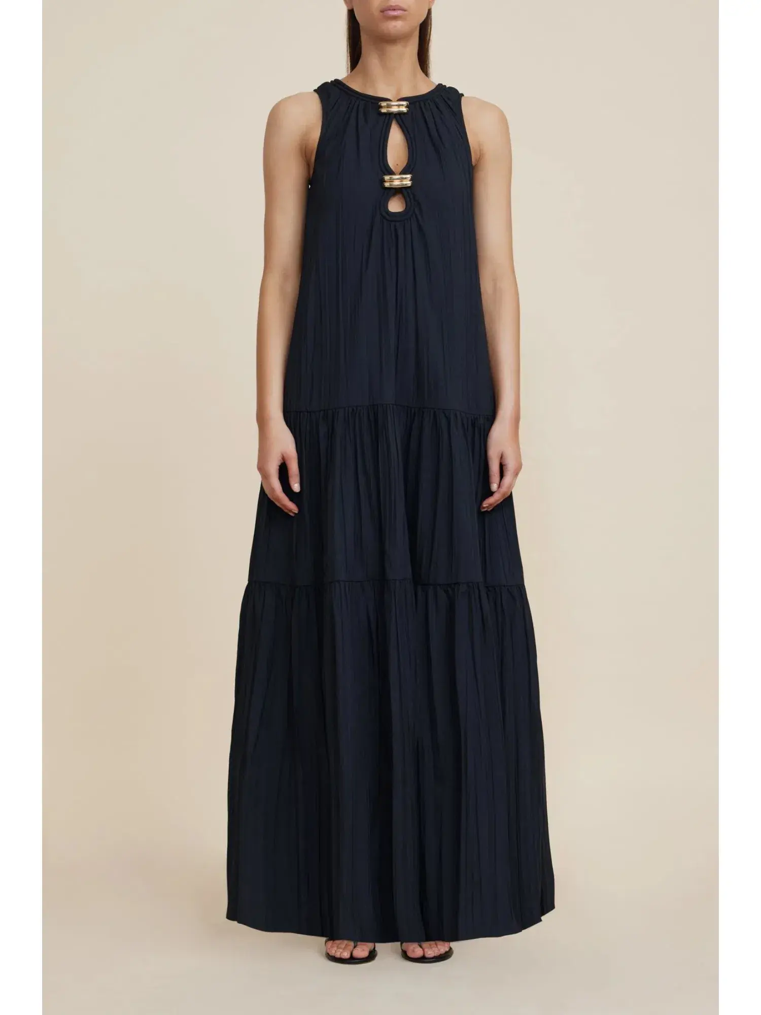 Acler Conara Maxi Dress in Black Size AU 14 - Image 1