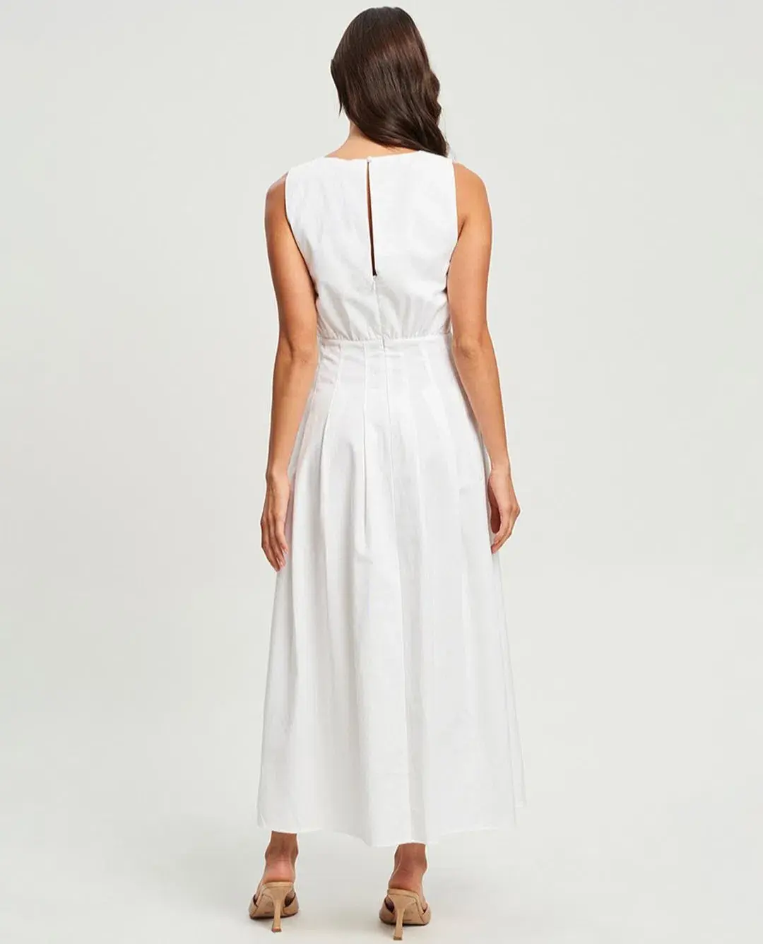 Reux Kendrick Dress White Size 10 - Image 2
