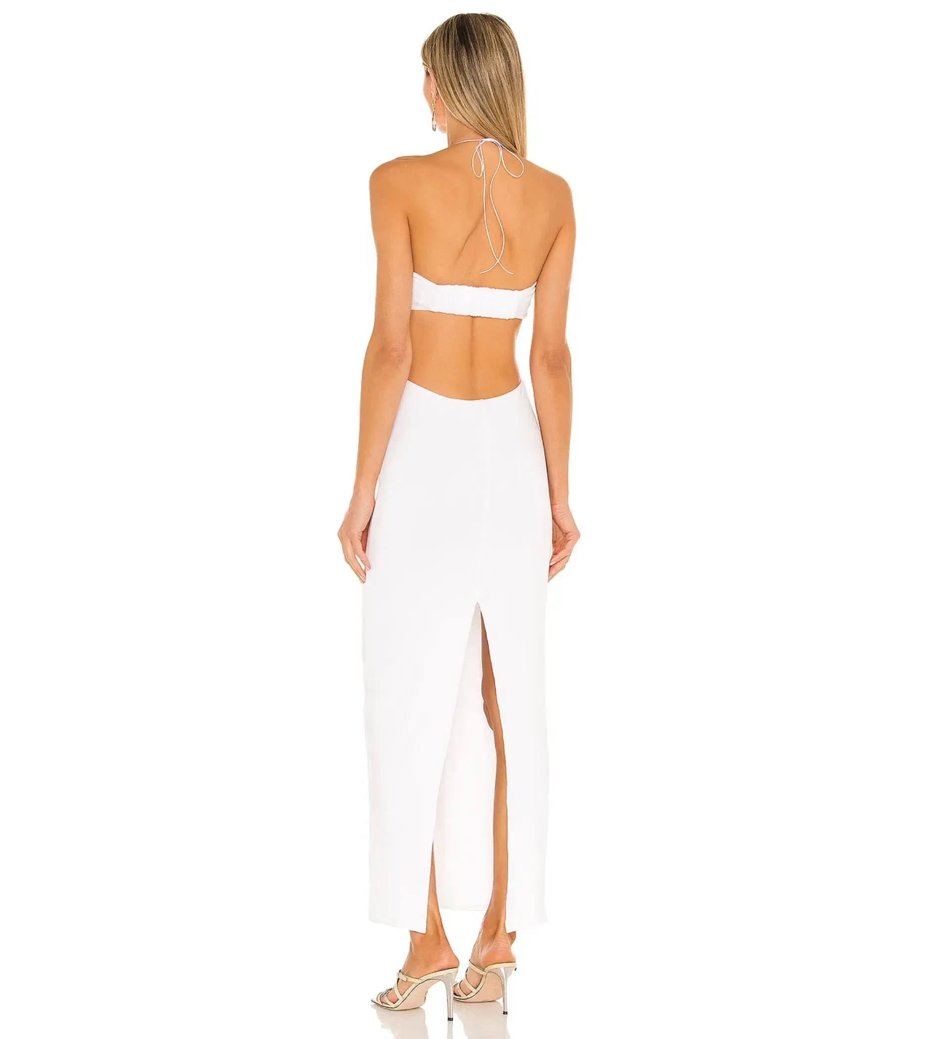 Natalie Rolt Willow Midi White Size 6  - Image 3