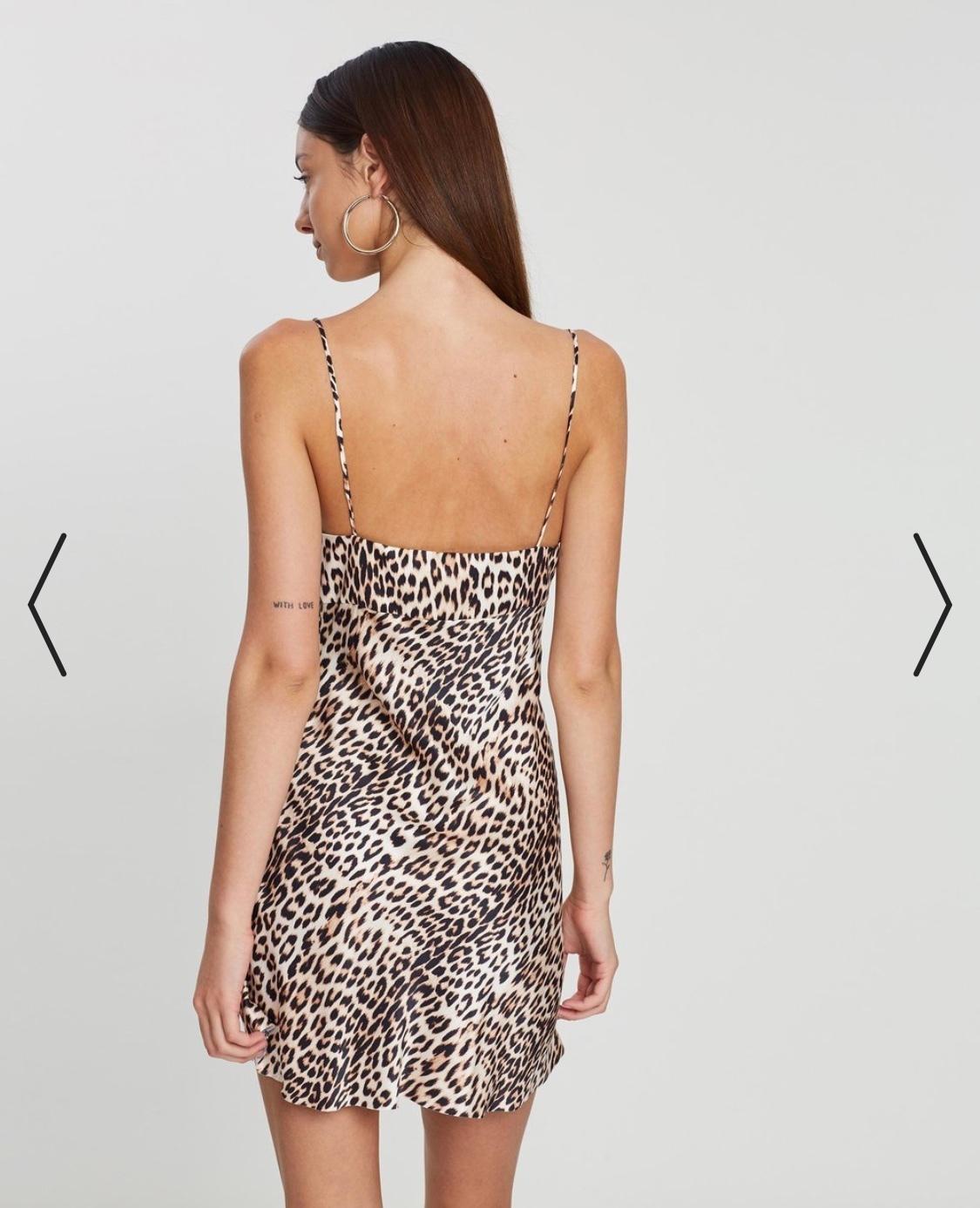 Bec & Bridge Feline Mini Dress Size 6 - Image 3