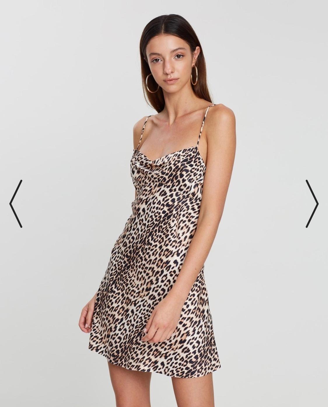Bec & Bridge Feline Mini Dress Size 6 - Image 1