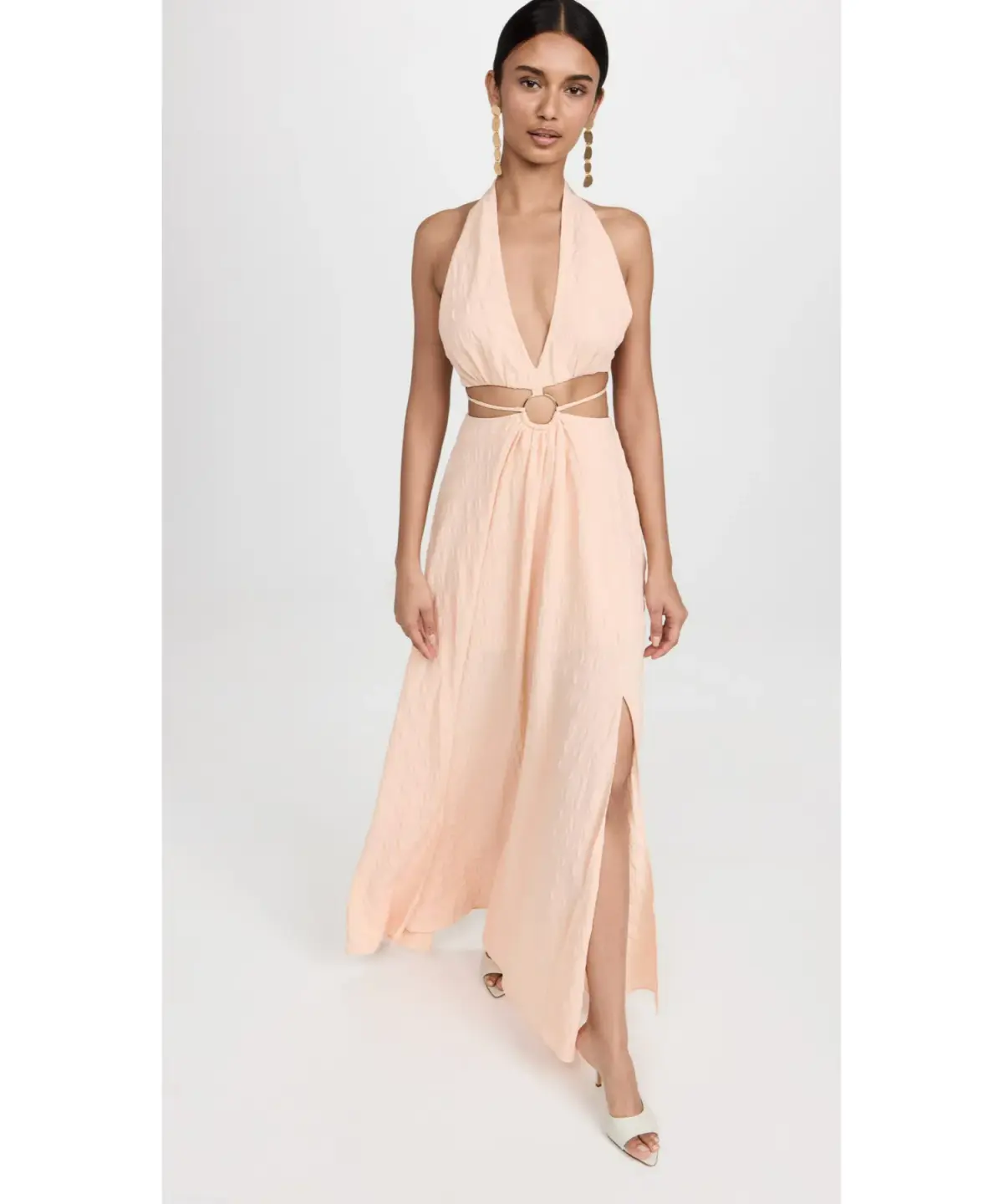 Significant Other Ava Maxi Dress Peach Size AU 10 - Image 1