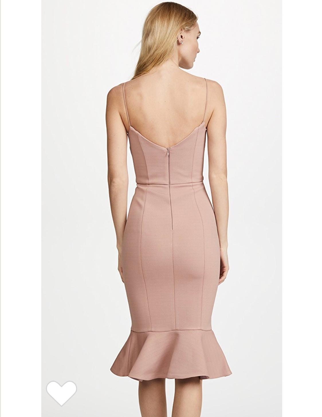 Nicholas Flip Hem Bra Bandage Dress in Nude Size 0 - Image 3