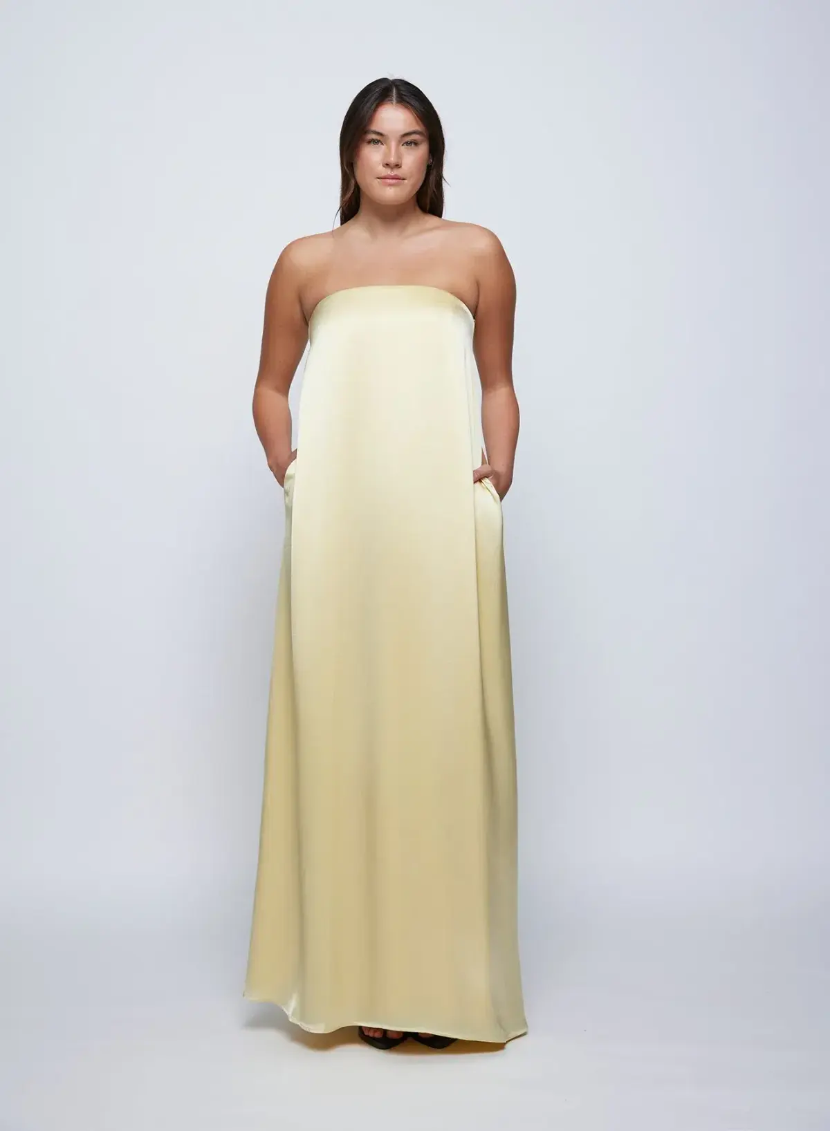 Anna Quan Delfina Dress Champagne Size AU 10 - Image 2