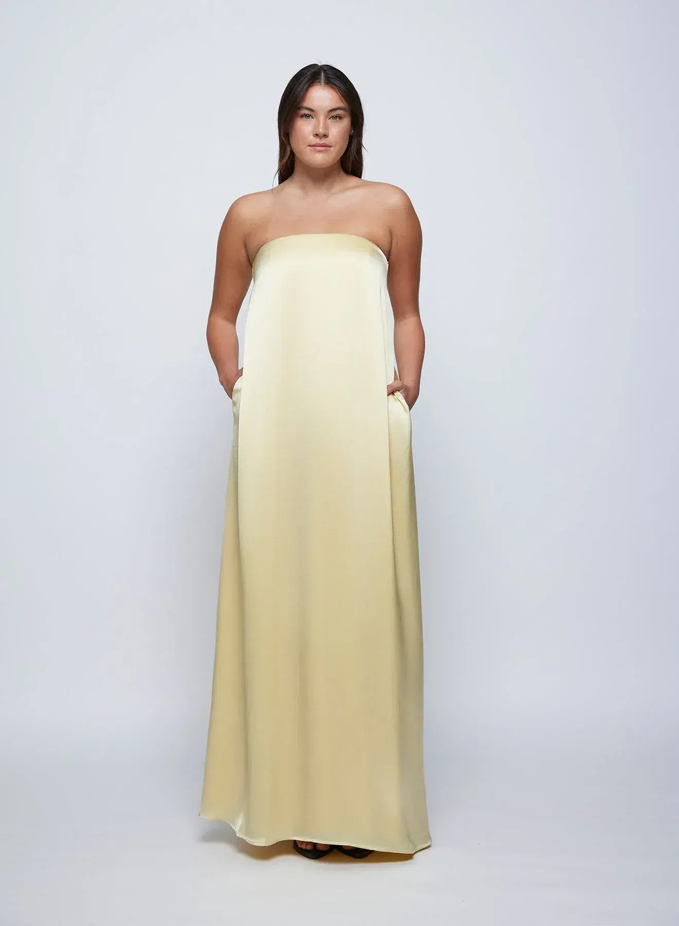 Anna Quan Delfina Dress Champagne Size AU 10 - Image 2