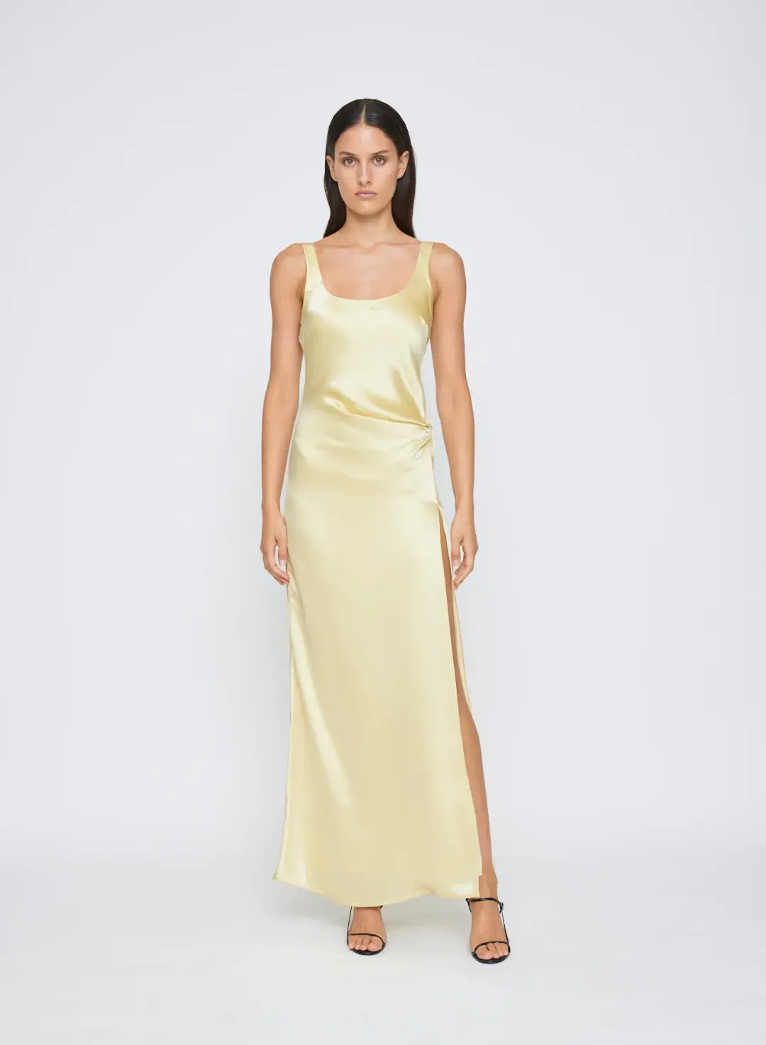 Anna Quan Etta Dress In Champagne Size AU 8 for rent on The Volte - main image