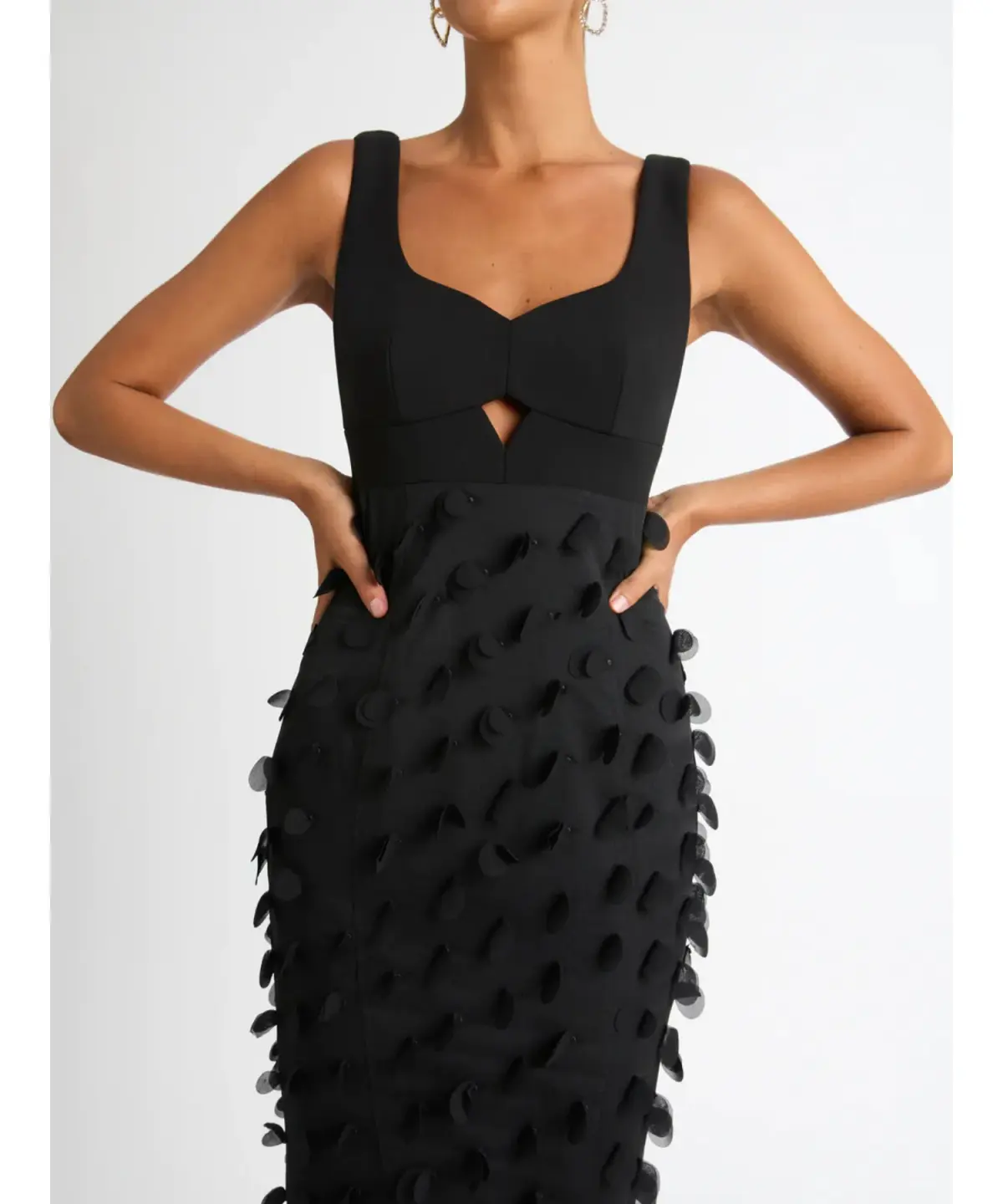 Sheike Imani Dress in Black Size AU 8 - Image 2