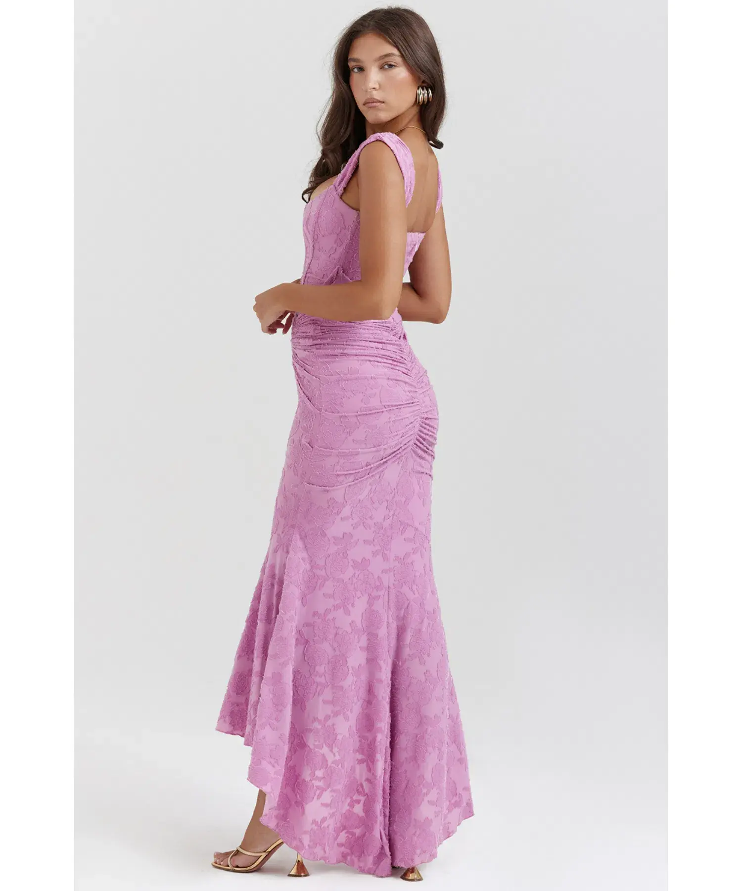 House Of CB Cesca Corset Rose Pink Dress XS / AU 6 - Image 4