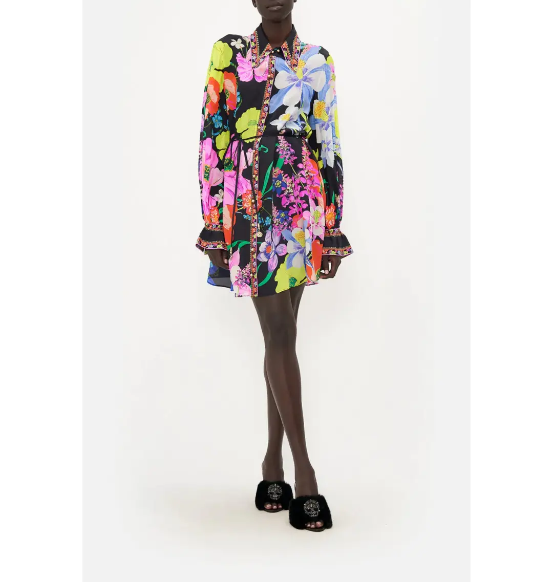 Camilla Shift Dress Away With The Fairies Print Size Small / AU 12 for rent on The Volte - main image