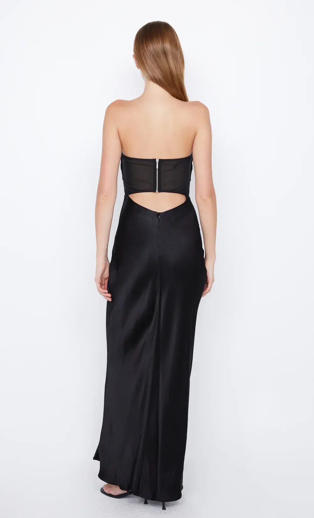 Bec & Bridge Halle Strapless Dress Black Size 6 - Image 3