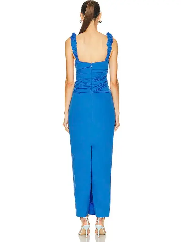 Sir the Label Azul Balconette Dress Blue Size 1 / AU 8 - Image 3