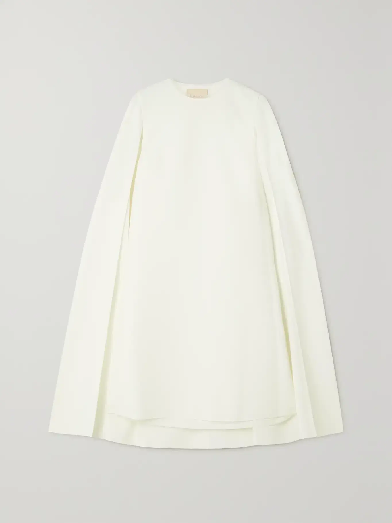Roksanda Twiggy Cape  A-line Dress Ivory Size 6  - Image 4