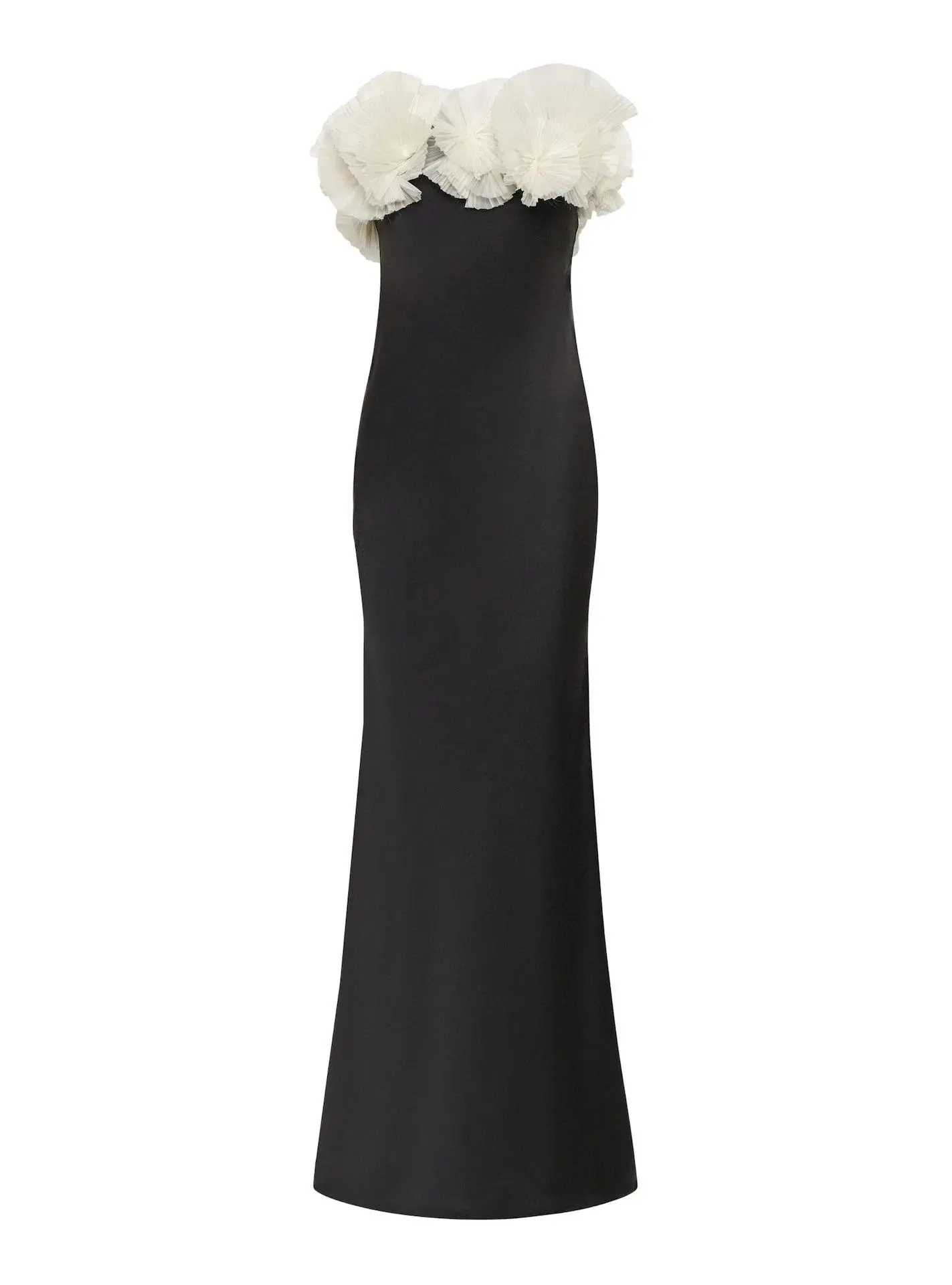 Rachel Gilbert Eyelar Gown Black Size 8 - Image 3