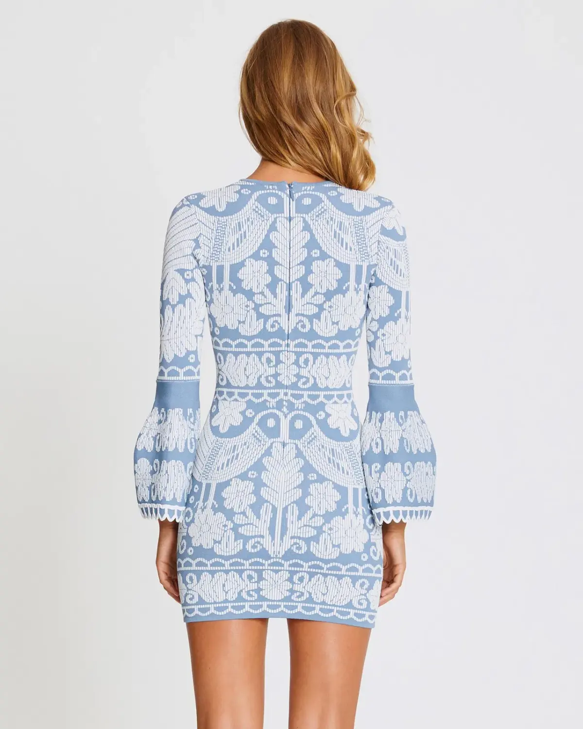 Alice McCall La Javanaise Mini Dress Mini Dress Blue Cloud Size 8 - Image 3
