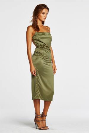 Maurie & Eve Apache dress - wilderness green - Image 1