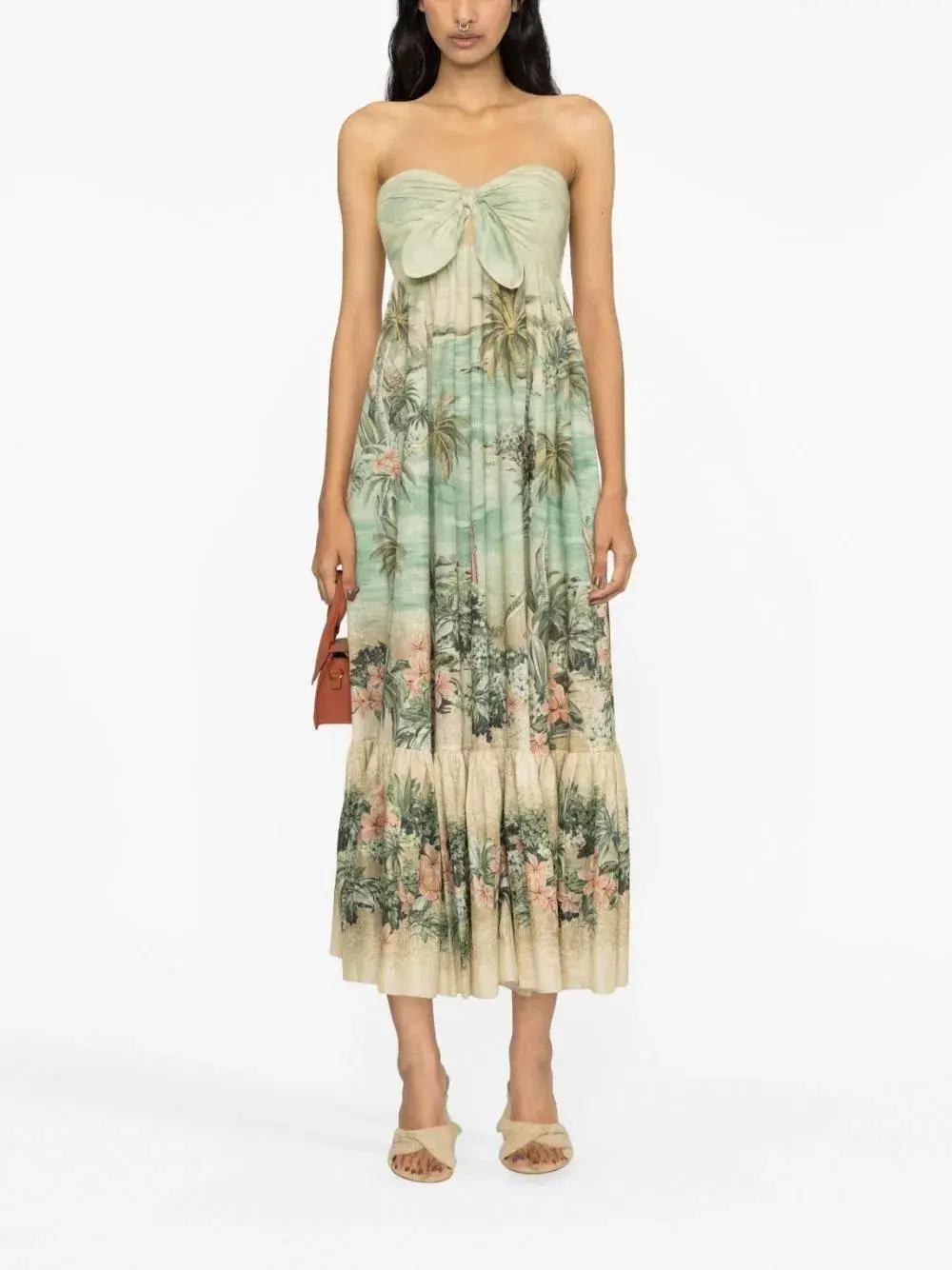 Zimmerman Vacay Tie Dress Print Size 1 / AU 10 - Image 1