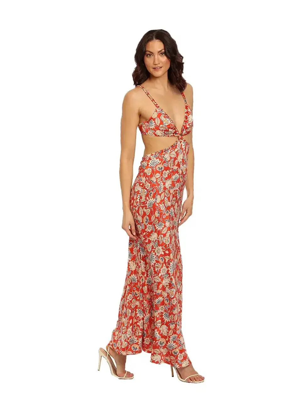 Bec & Bridge Ruby Maxi Print Dress Floral Size 6 - Image 2