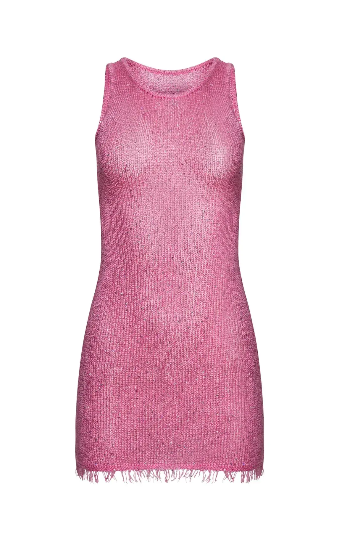 Asta Resort Natalia Mini Dress in Azalea Sequin Size XS/ AU 6 - Image 5