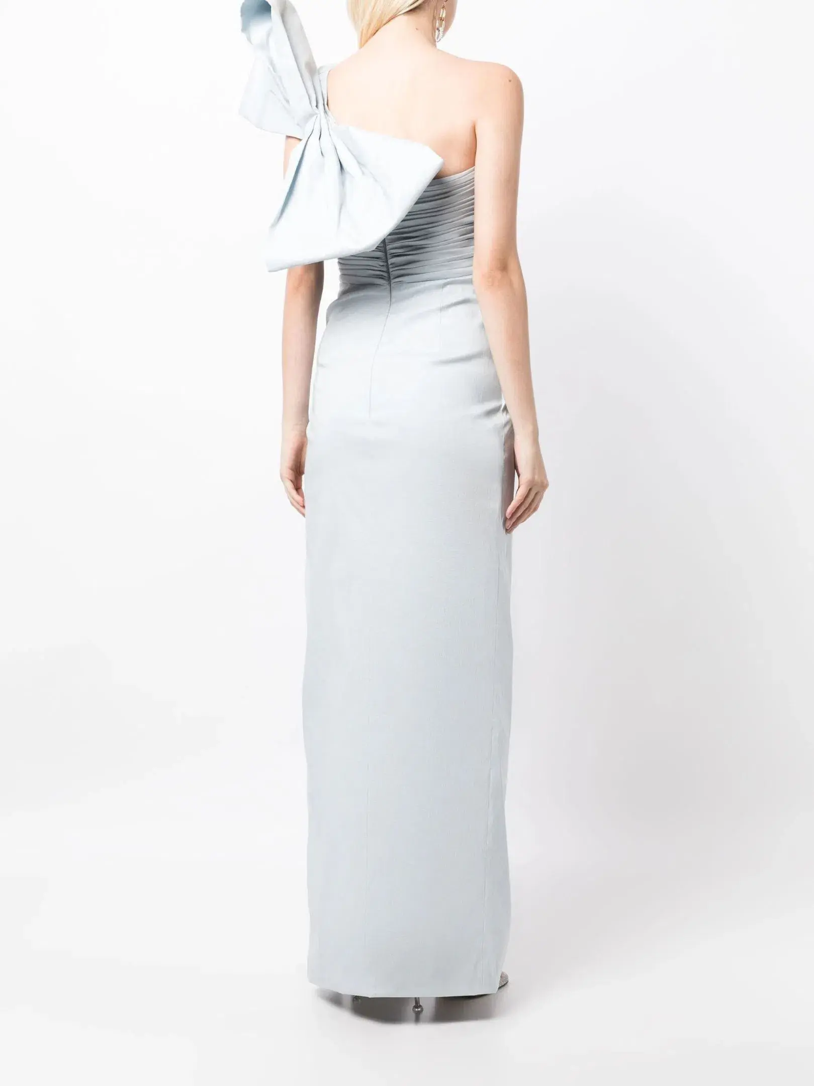 Rachel Gilbert Olive Gown Ice Blue 16 (Aus 16) - Image 2