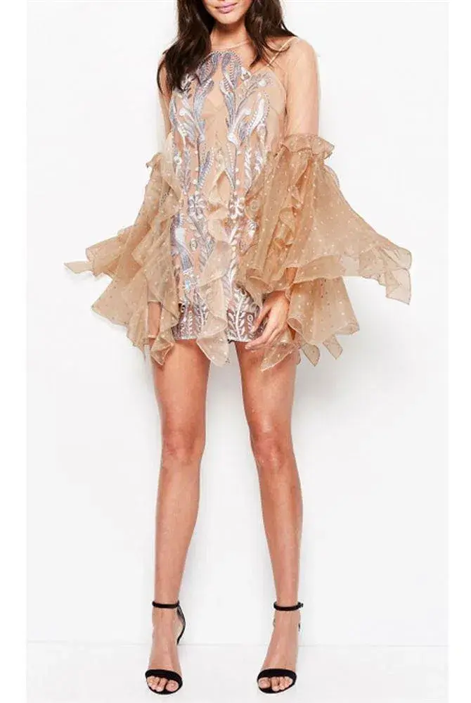 Alice McCall Nothing But You Dress Cream Size 8 - Image 1