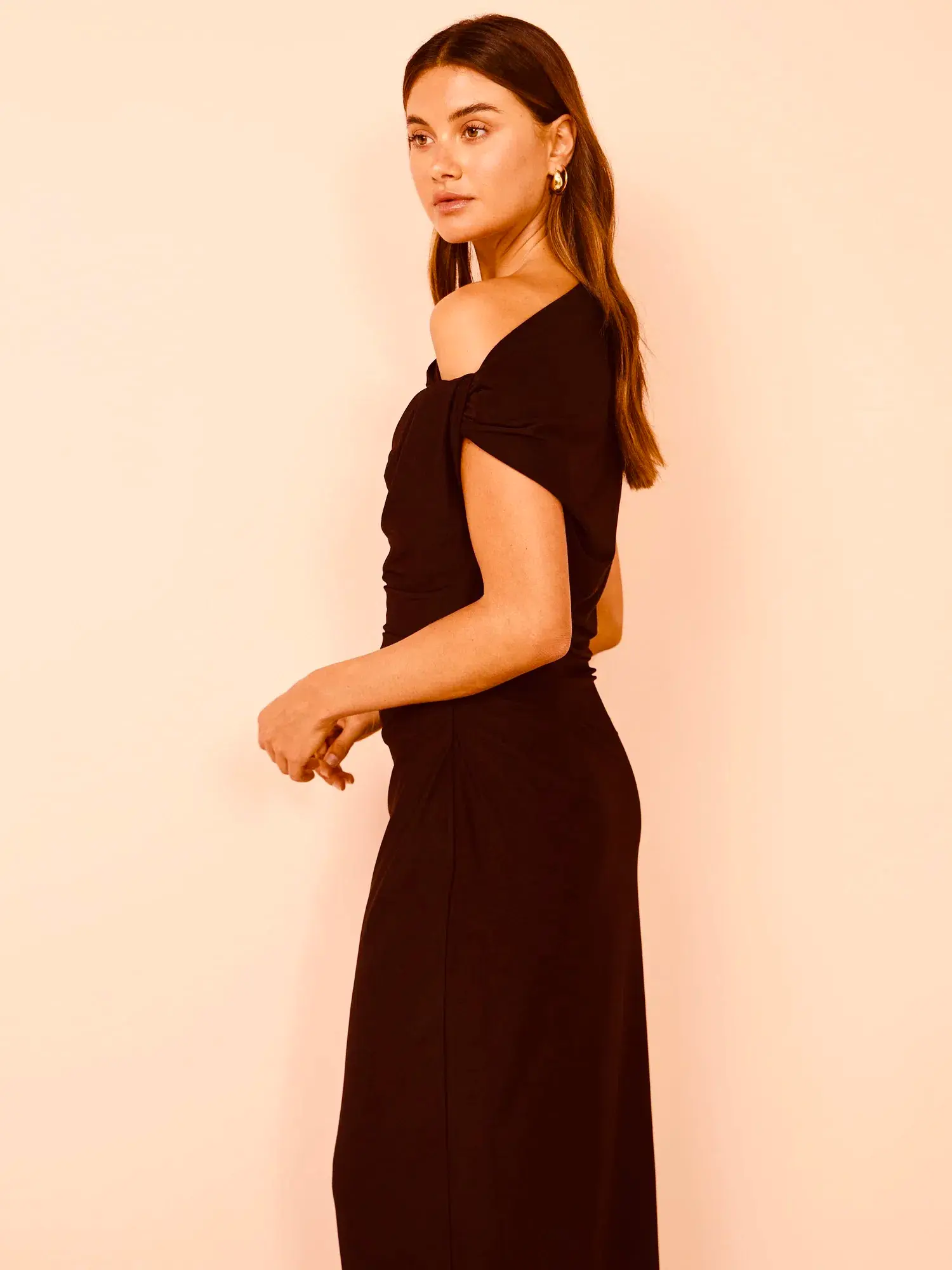 Camilla and Marc Annalise Maxi Dress Chocolate Size 6 - Image 3