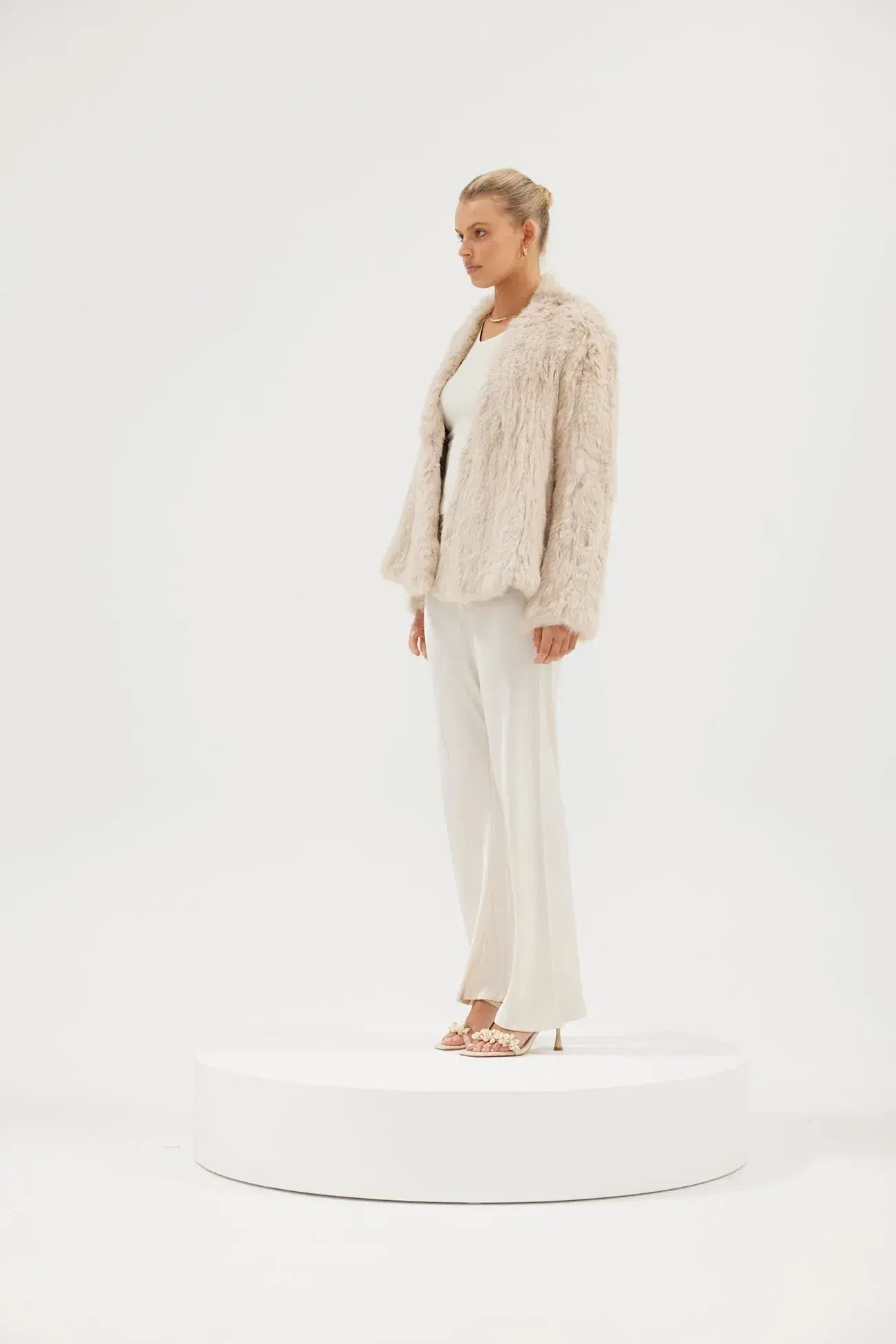 Bubish Valencia Jacket in Oatmeal Size 12  - Image 4