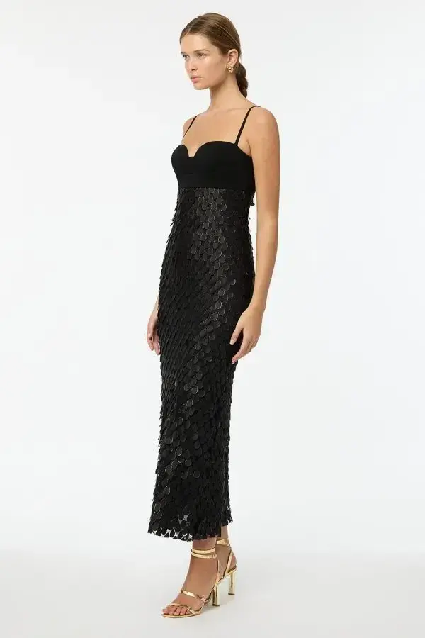 Manning Cartell Supreme Extreme Slip Dress Black Size 10 for rent on The Volte - main image