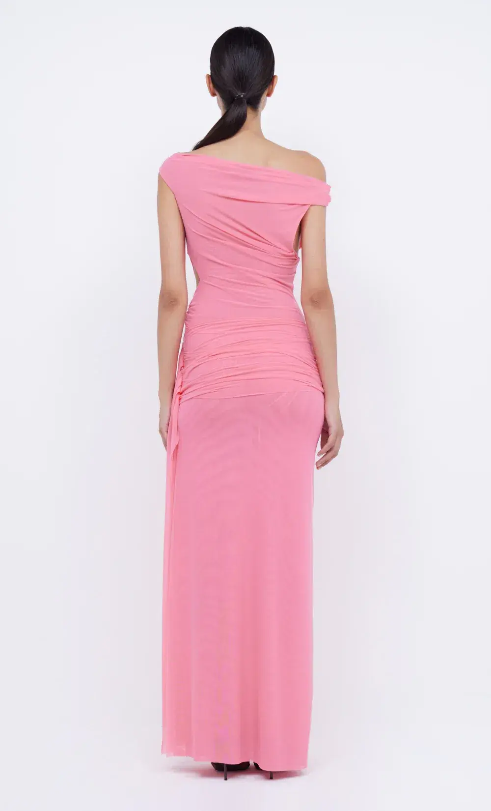Bec & Bridge Kailani Asym Dress Grapefruit Pink Size 6 - Image 5