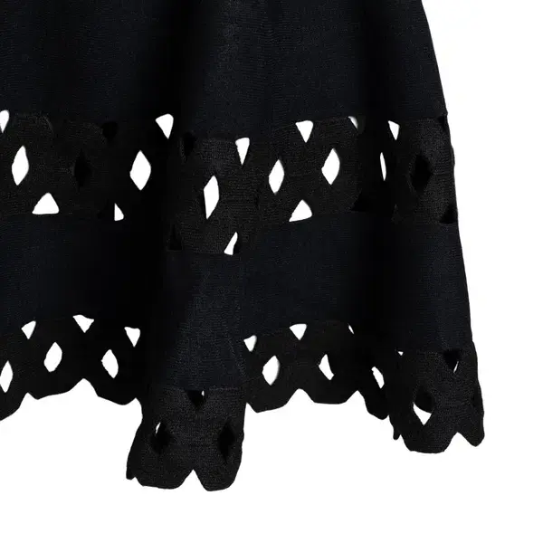 Emporio Armani  Madonna Cutout A Line Dress Black Size IT 40 / AU 12 - Image 10