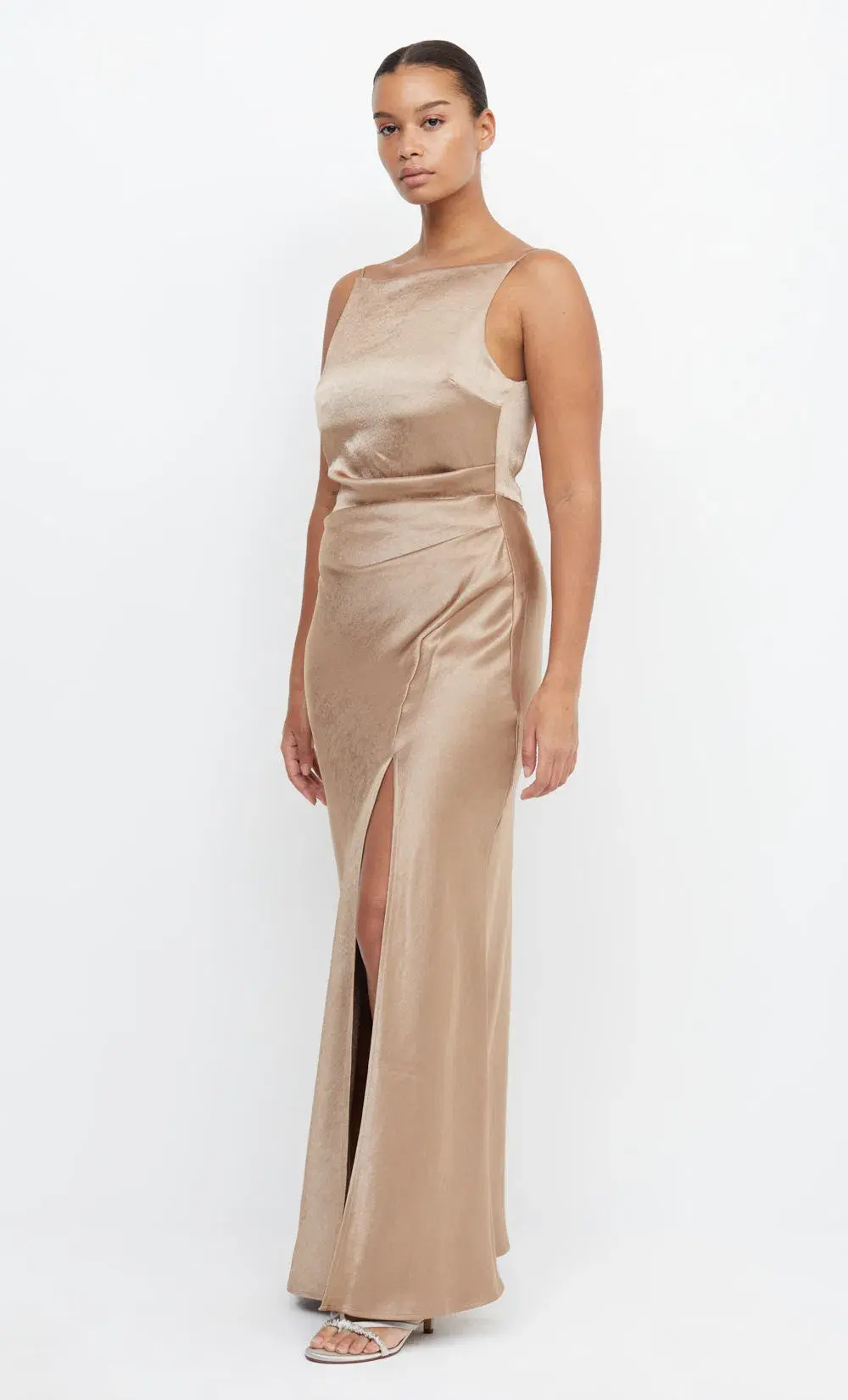 Bec & Bridge The Dreamer Maxi Dress Golden Size 10 - Image 3