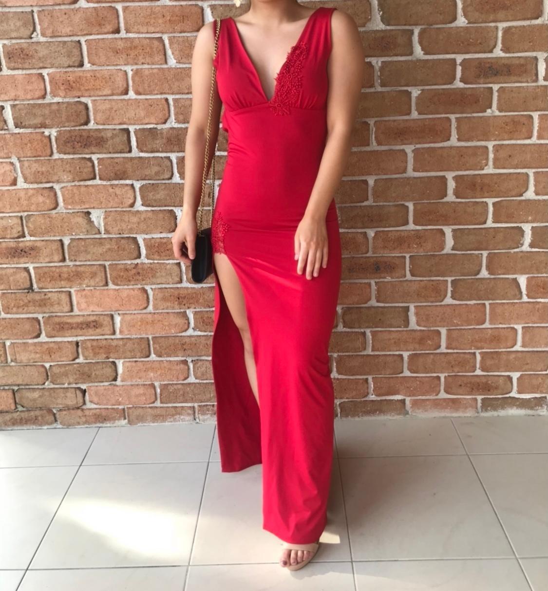 Amy Taylor Arias Red dress Size AU 6 - Image 1