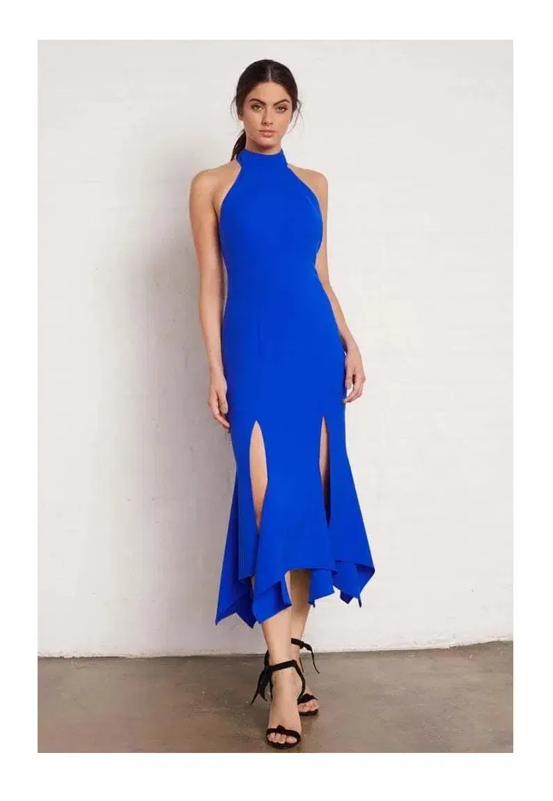 Sheike Highlight Cobalt Dress Blue Size 6 - Image 1