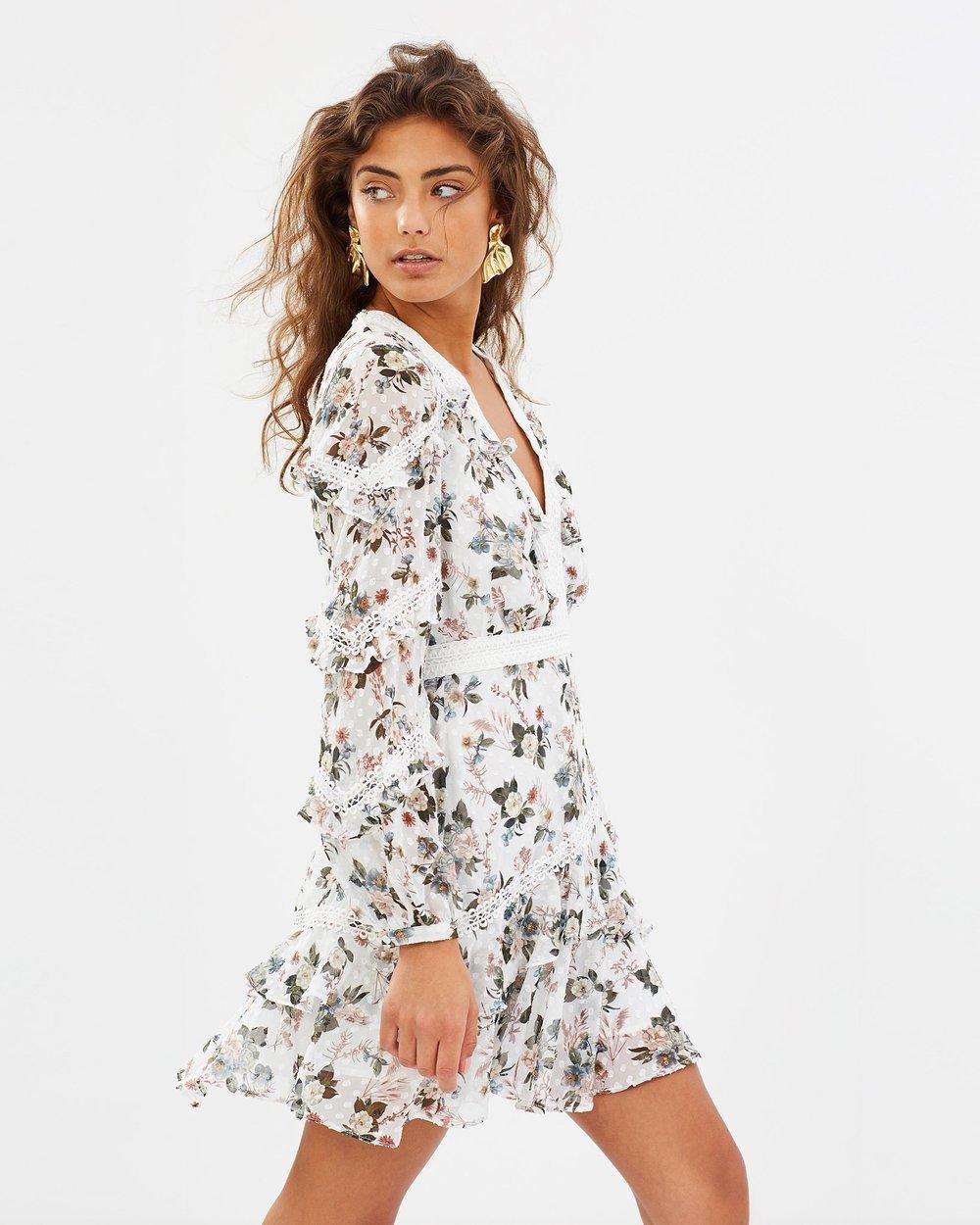 Talulah Reminisce Mini Dress Floral Size 10 - Image 2