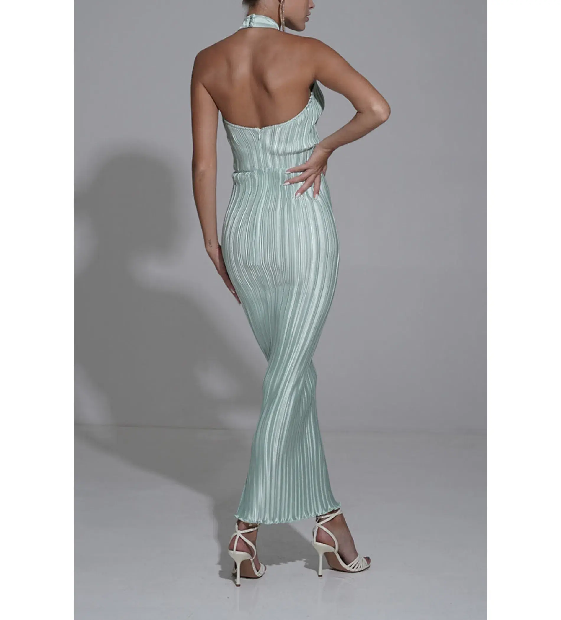 L'Idee Ceremonie Dress Seafoam Size 6  - Image 3