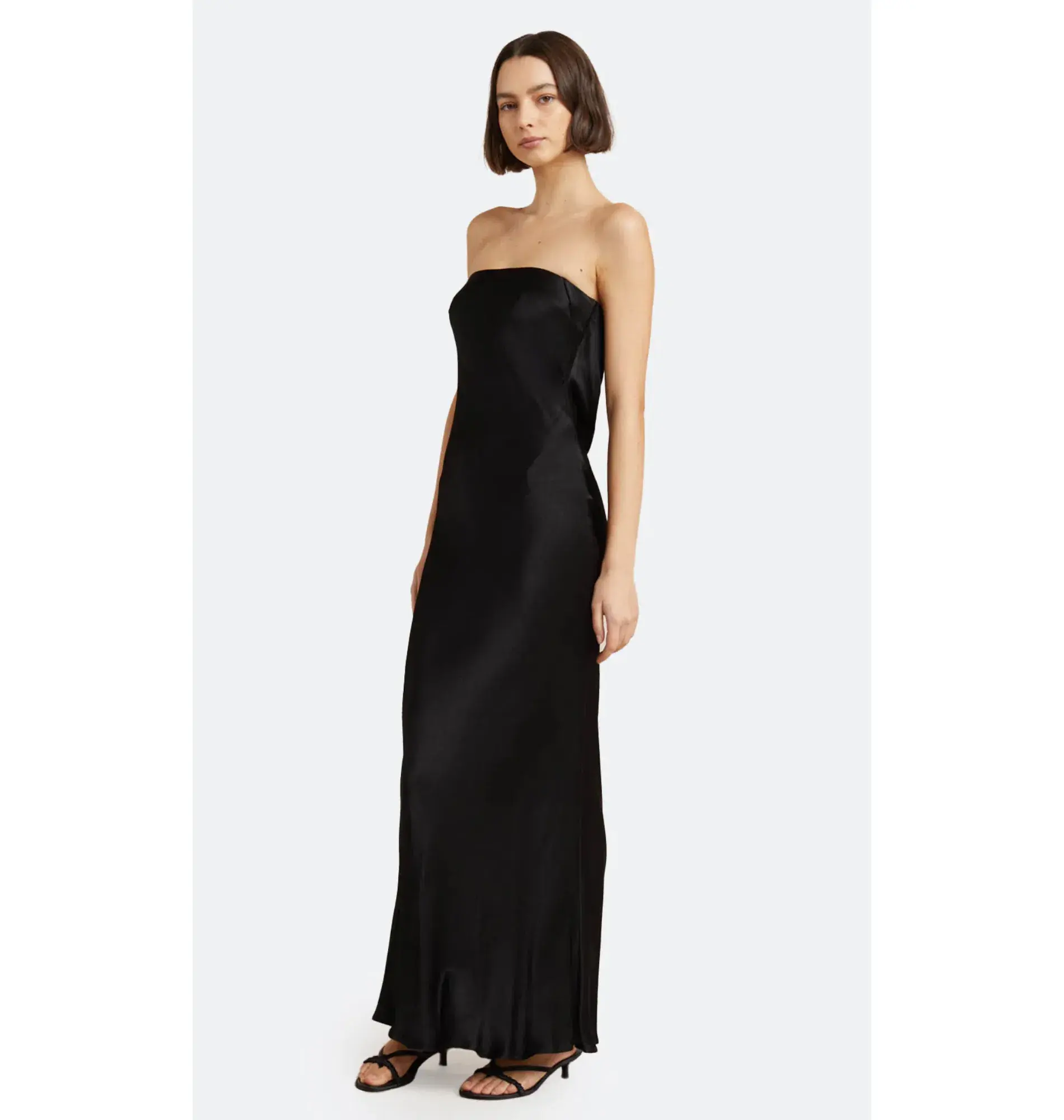 Bec & Bridge Moon Dance Strapless Dress in Black Size AU 6 - Image 2