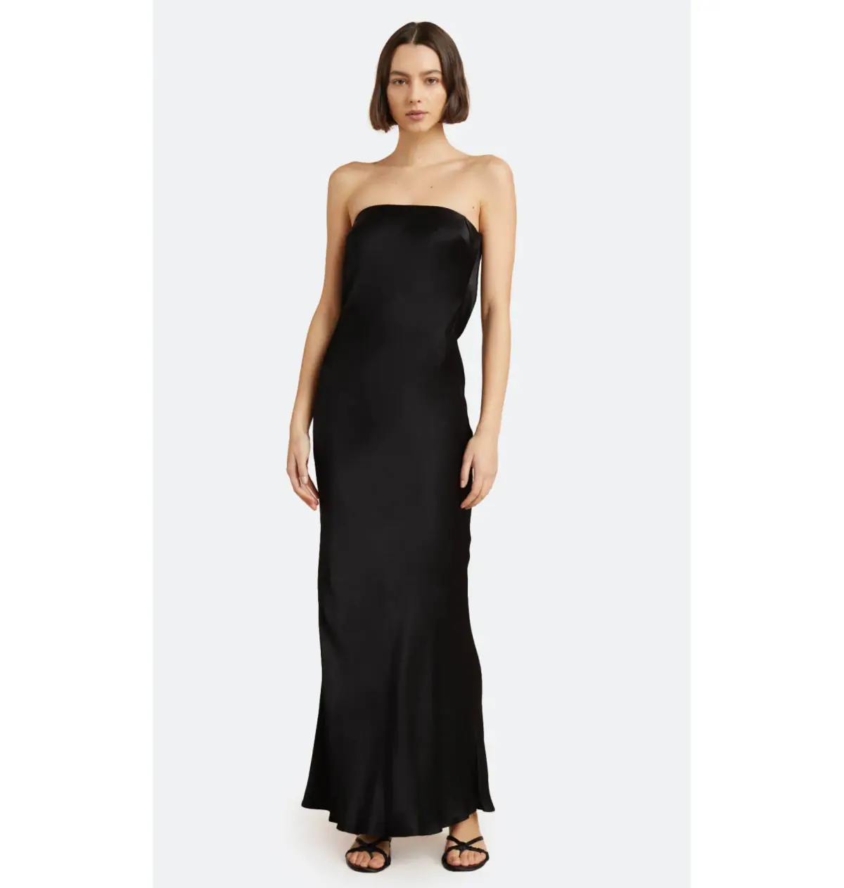 Bec & Bridge Moon Dance Strapless Dress in Black Size AU 6 - Image 1